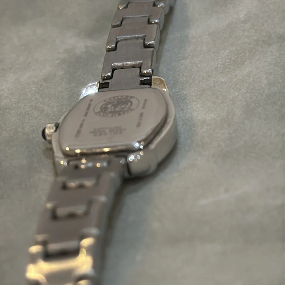 Citizen Women’s Natural Diamond Rectangle Wristwatch Model code: EW5413-50A